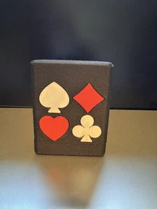 3D Printed Storage Box For Playing Cards. Black - Picture 1 of 5