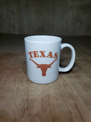 University of Texas Longhorns NCAA Texas Bevo Logo Coffee Cup Mug! Cover