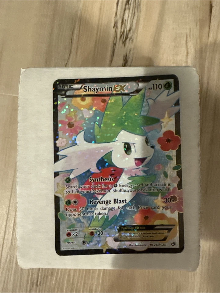 Shaymin EX (Full Art) RC21/RC25 Legendary Treasures: Radiant Collection Holo - Image 1 of 1