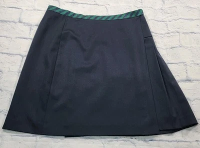 Falda polar roja Brooks Brothers MUJER TALLA 8 lana plisada informal elástica  Foto 1 de 4