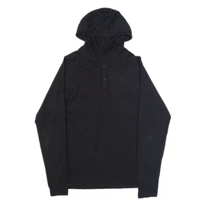 ORIGINAL PENGUIN Lightweight Mens Black Hoodie L - Bild 1 von 6