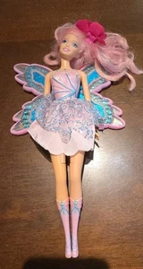 Muñeca Barbie Mermaidia Fairytopia Brillo Remolinos Hada con Alas 2006 Pelo Rosa.STS - Imagen 1 de 13