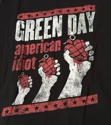 NUEVA Camiseta Negra Torrid 4 4X Green Day American Idiot Para Mujer Camiseta Punk Rock Foto 1 de 4