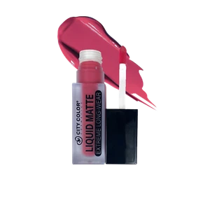 City Color Cosmetics Liquid Matte Blossom, Pink Lipstick Gloss New Sealed - Picture 1 of 4