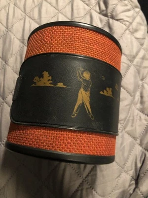 Recipiente de golfe vintage com cortiça -!950s - Imagem 1 de 4