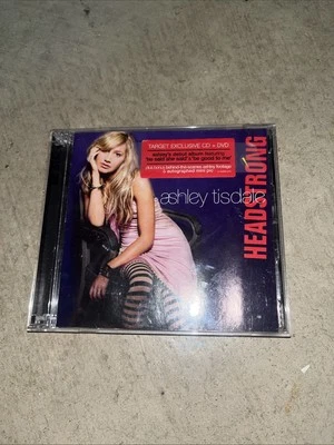 Ashley Tisdale HEADSTRONG * TARGET EXCLUSIVE RARE OOP CD+BONUS DVD*2007 + SIGNED Foto 1 de 4