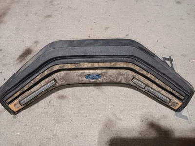 1980-1986 ford f150 f250 f350 Bronco Steering wheel hornpad woodgrain w/ cruise - Image 1 of 4