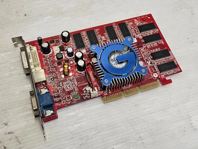 GeForce FX 5500 256MB DDR, 128 BIT, AGP 8x, VGA, DVI, MSI MS8911, WORKING - Image 1 of 4