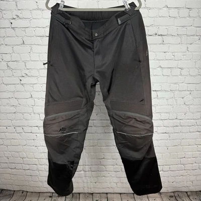 Pantalones de carreras Alpinestars negros armadura protectora cintura ajustable XL (37x35) Foto 1 de 4