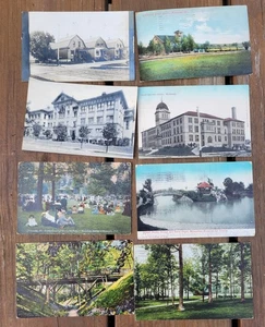 1910 postales Milwaukee Wisconsin High School Hospital para Insane Park - Imagen 1 de 13