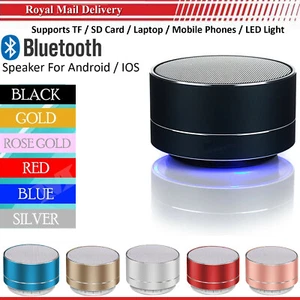 Wireless Bluetooth Speaker Mini Super Bass For Samsung Galaxy S20 S10 S9 S8 Plus - Picture 1 of 17