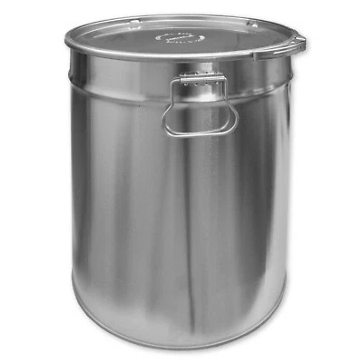 Metalleimer & Spannringdeckel 30 Liter Eimer Blecheimer - Bild 1 von 3