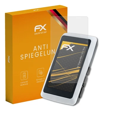 atFoliX 3x Displayfolie für Sigma Rox 12.1 Evo Schutzfolie matt&stoßfest Folie - Bild 1 von 4