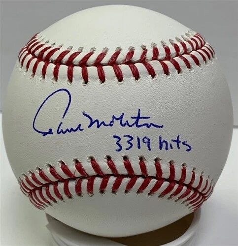 Brewers PAUL MOLITOR Signed Official MLB Baseball w/ "3319 Hits AUTO   - JSA - Image 1 of 1