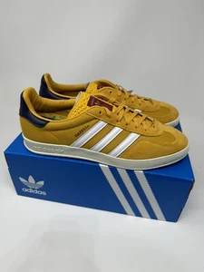 Adidas Gazelle Indoor Soccer Football Retro Shoes - IE0540 Yellow - Sz 10.5 Men - Picture 1 of 7