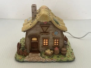 Precious Moments Thanksgiving Village Home is Where the Heart Lighted Building - Picture 1 of 9