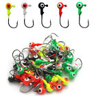 100PCS Crappie Jig Head With Lazer Sharp Eagle Claw Hook
