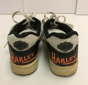 RARE HD Harley Davidson Womens Size 5 1/2 Sneaker Vintage Early 1990's - Picture 1 of 10