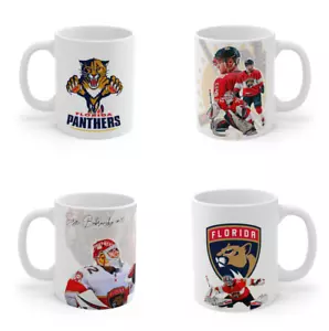 Florida Panthers KUNST Becher Kaffee Tee Geschenk Spaß Team Logo NHL Hockey Souvenir - Bild 1 von 34
