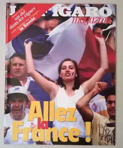 LE FIGARO MAGAZINE du 11/07/1998 - Coupe du Monde de football / Le plancton - Picture 1 of 12