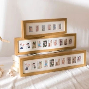 2 Inch 6 /10 Holes Baby Growth Photo Album Frame Newborn Baby Girls Boys Kids - Picture 1 of 14