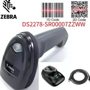 Zebra DS2278-SR00007ZZWW scanner codici a barre wireless 1D/2D Bluetooth con base - Foto 1 di 7