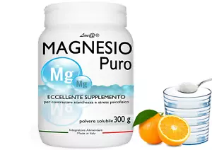 MAGNESIO PURO Line@ 300g SOLUBILE Arancio | Fonte di ENERGIA | OSSA e DENTI | - Bild 1 von 5