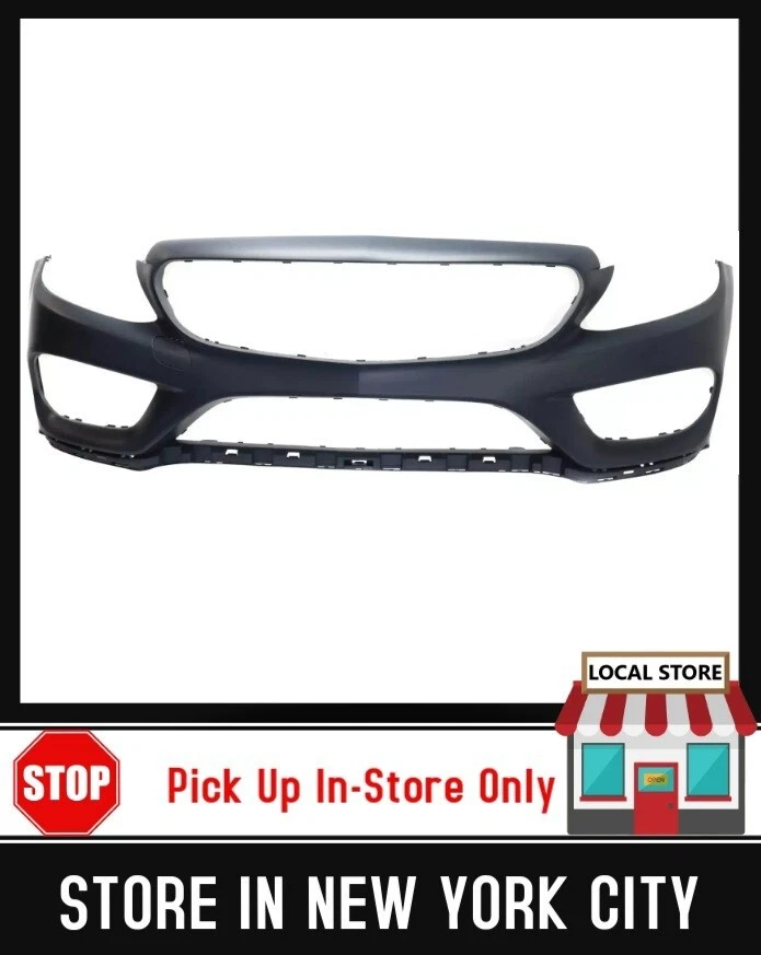 ✅ Front Bumper Cover for 2015-2018 Mercedes C300 Sedan Sport Package MB1000478 - Изображение 1 из 4