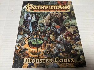 Paizo Pathfinder RPG Monster Codex NEW HC FREE SHIPPING - Picture 1 of 2