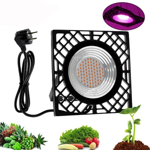 50W LED Pflanzenlampe Vollspektrum Pflanzenlicht Wachstumslampe Grow Lampe Neu - Bild 1 von 12