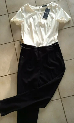 S.oliver Black Label Jumpsuit Overall Einteiler Gr. 36 neu mit Etikett UVP 140,- - Bild 1 von 4