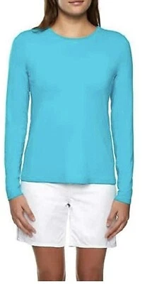 Camiseta elástica de protección solar para mujer Hang Ten UPF 50+ talla grande Foto 1 de 2