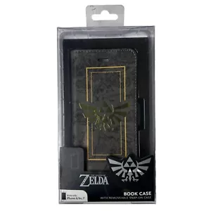 The Legend of Zelda Book Case w/ Removeable Snap-on Case iPhone 6/6s, 7 - Picture 1 of 7