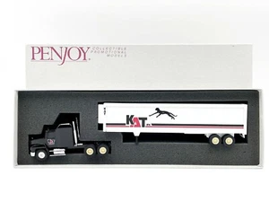 1/64 Penjoy KAT Mack Semi Truck w/ Van Trailer - Picture 1 of 1
