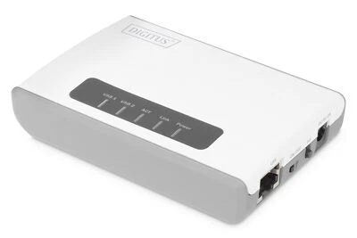4016032473022 Digitus 2 Port USB 2.0 Wireless Multi-Functional Network Server, 3 - Image 1 of 4