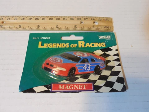 Legends of Racing Bill Elliott Race Car Magnet 1998 Nascar New Cover