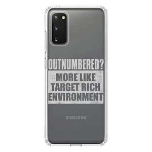 Clear Case for Galaxy S (Pick Model) Outnumbered? Target Rich Environment - Picture 1 of 12