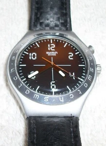 1999 Swatch Irony INCOGNITO YGS9002 swiss made watch quartz New Battery Runs - Picture 1 of 4