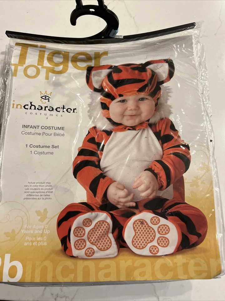 Disfraz Tigre Bebé Halloween 6-12 Meses Foto 1 de 4