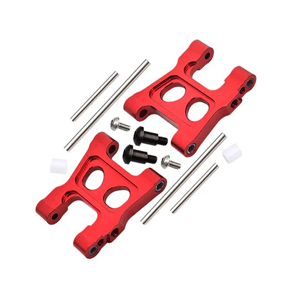 NEW GPM Alum 7075 Alloy Front Or Rear Lower Suspension Arms Red for LaTrax Rally - Image 1 of 1