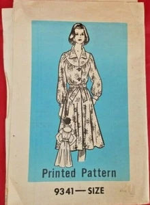 Vintage Marian Martin Simplicity Sewing Printed Pattern #9341 - Imagen 1 de 5