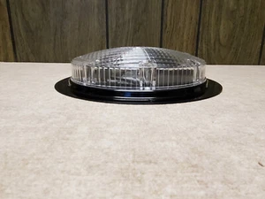 Gustafson GSL8162 - 8 1/2" RV / Camper Scare Porch Light 12V, Black Base - Picture 1 of 4