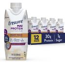 Ensure Max Protein Nutrition Shake with 30g of Protein  Creamy Peach 12pk