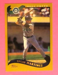 2002 Topps, Seattle Mariners - EDGAR MARTINEZ - MLB HOF - Picture 1 of 1