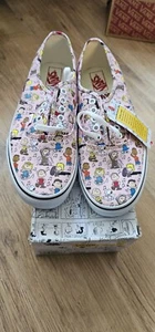 Vans Peanuts Dance Party/ Pink Uk Size 8 - Picture 1 of 12