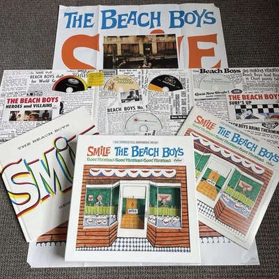 The Beach Boys – Smile Sessions Vinyl Record BOX SET 2xLP, 5xCD, 2x7", BOOK 2011 - Image 1 of 4