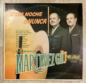 ¡ ESTA NOCHE O NUNCA ! LOS HNOS. MARTINEZ GIL LP Latin Vinyl Mexico 1966 EX - Foto 1 di 3