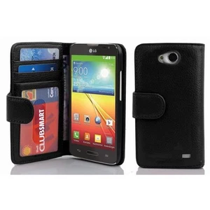Funda para LG L70 Cubierta Protección Billetera 3 Ranuras para Tarjetas Libro - Imagen 1 de 13