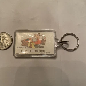 Vintage Jim Benton ‘88 Mr Romance Keychain New Old Stock - Picture 1 of 2