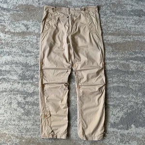Maharishi Tan Cargo Trousers W32 Summer Twill Snocord Combat Straight Fit - Picture 1 of 18